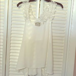 White Lace tank top